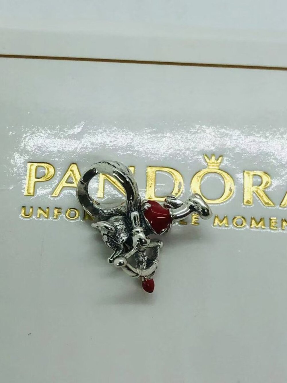 Pandora Disney Mickey Mouse Cupid Charm - Picture 5 of 5